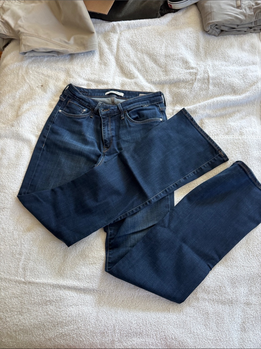 Mavi Dark Blue Boot-Cut Jeans